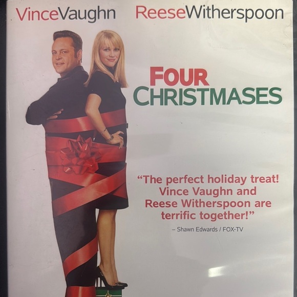 Four Christmases DVD - Vince Vaughn, Reese Witherspoon - Picture 1 of 1